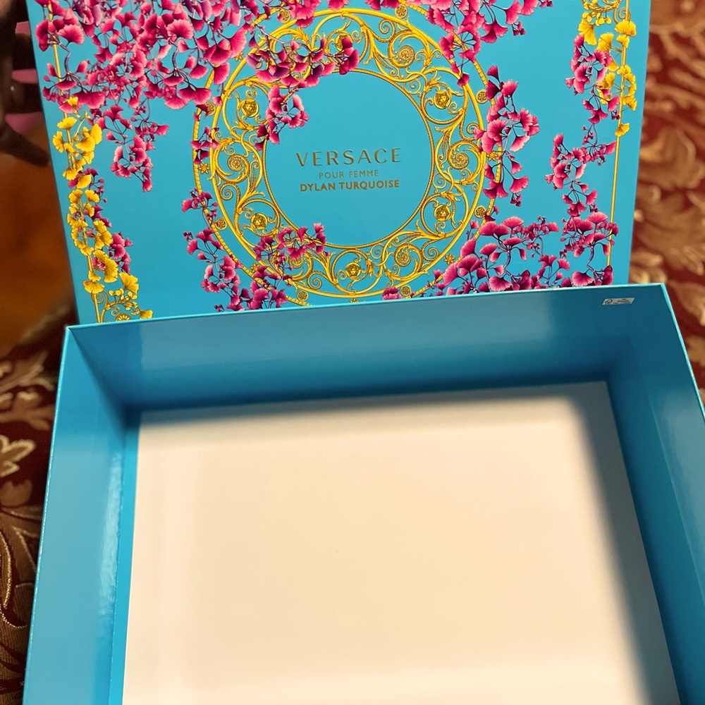 Versace Dylan Turquoise large box